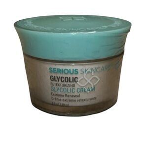Serious Skin Care Face Glycolic Retexturizing Cream Extreme Renewal 50ml Sealed